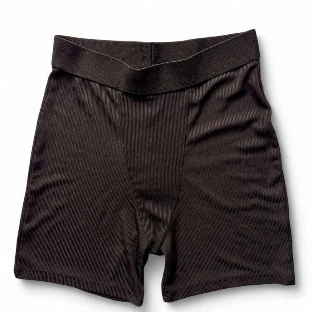 Skims Inspired Ribbed Boxer Shorts Women’s Small